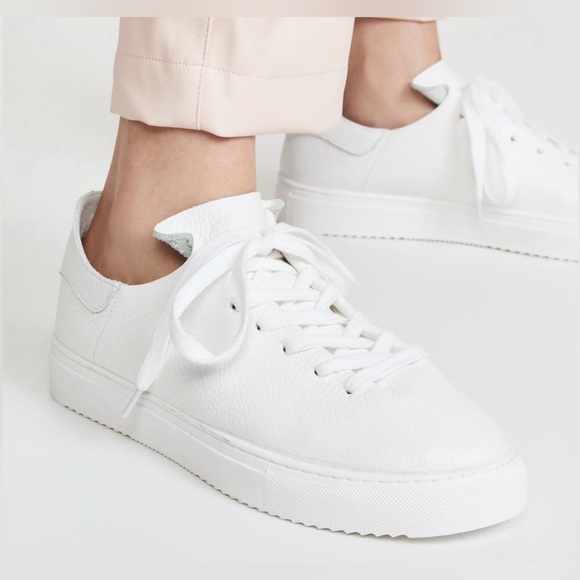Sam Edelman Poppy Sneaker Size 7 White Classic - Picture 1 of 7
